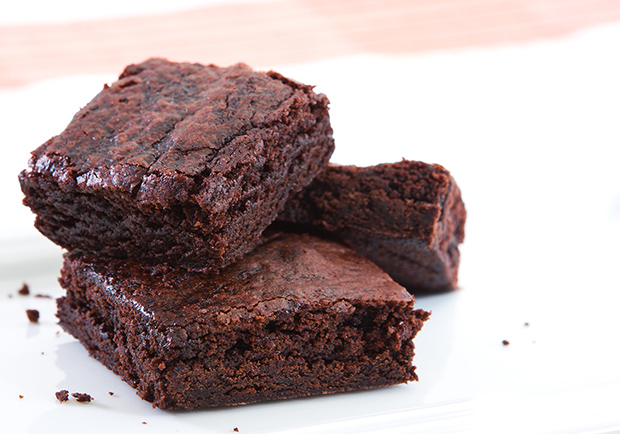 Brownie de chocolate con garbanzos 