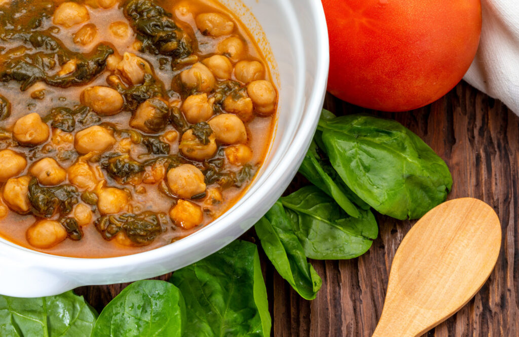 Potaje de Garbanzos con Bacalao