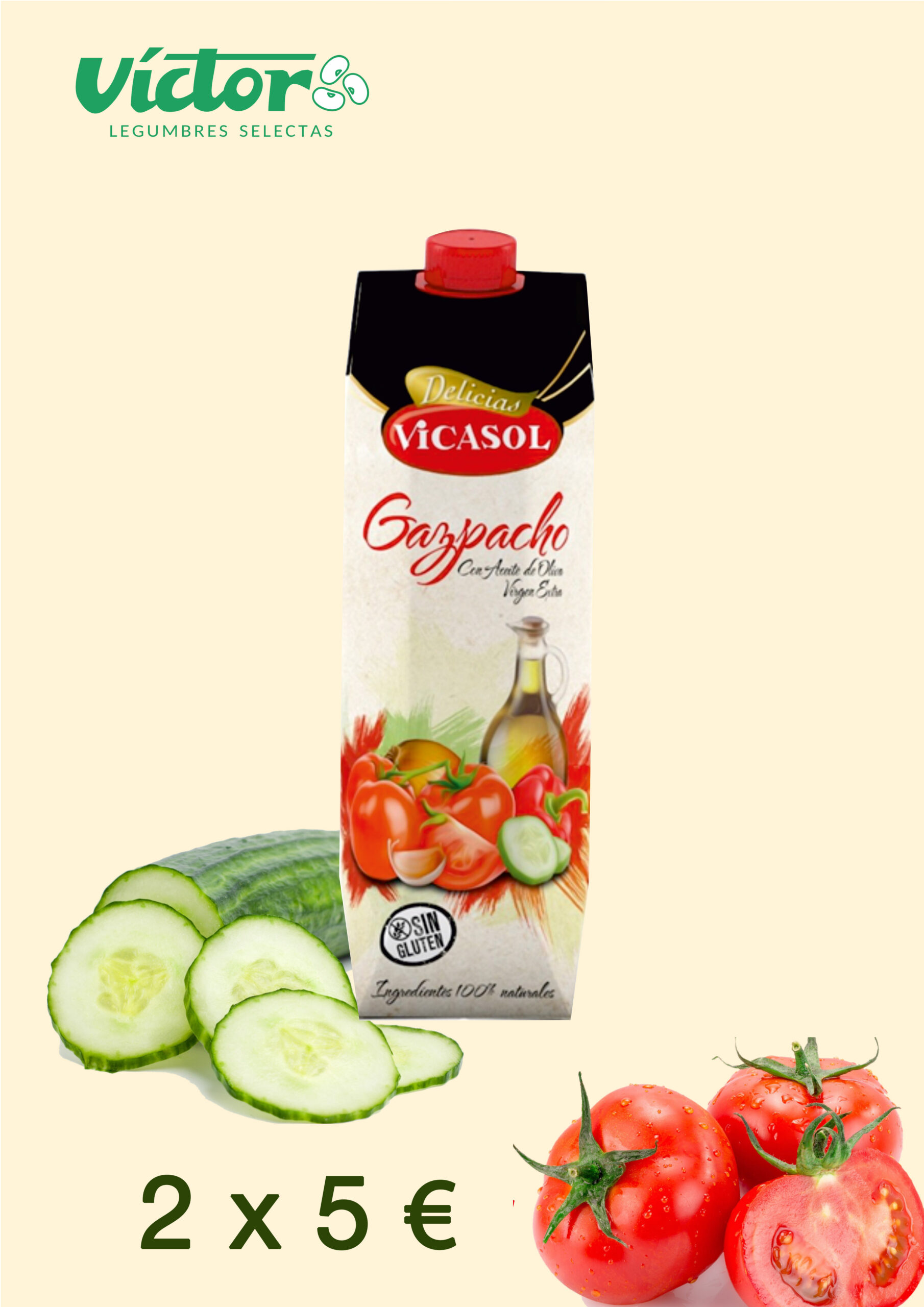 Nuevo Gazpacho 100% Natural