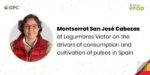 Montserrat San José Cabezas de Legumbres Victor impulsora del consumo y cultivo de legumbres en España.